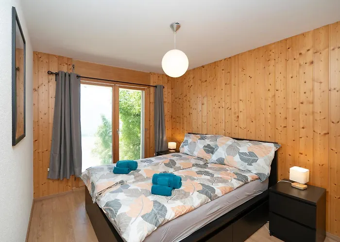 Apartament 2,5 Plein Sud Avec Terrasse Ovronnaz